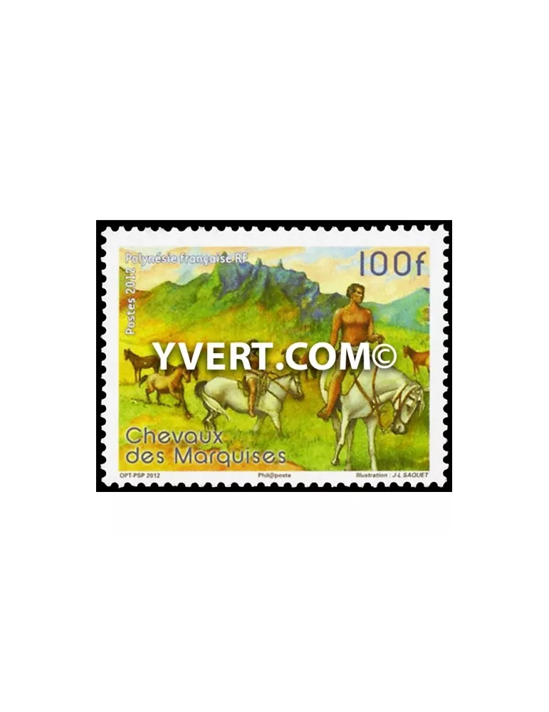 n° 1008 -  Timbre Polynésie Poste