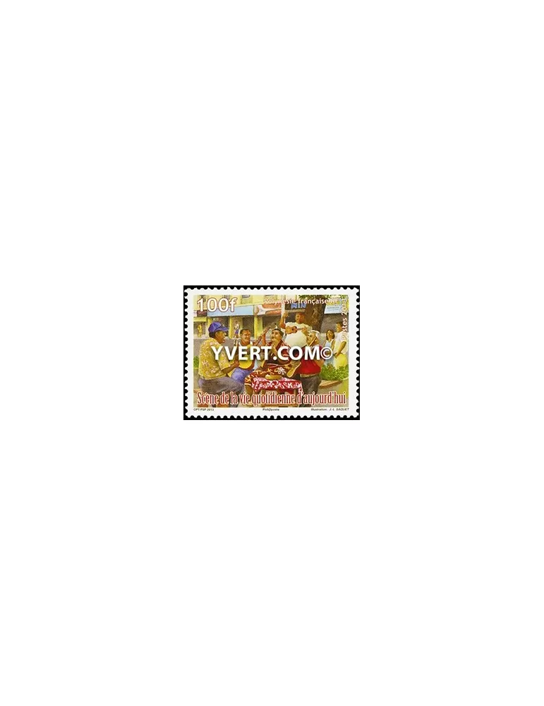 n° 1014 - Timbre Polynésie Poste