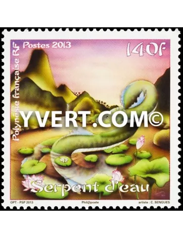 n° 1015 -  Timbre Polynésie Poste 2