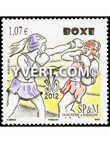 n° 1050 -  Timbre Saint-Pierre et Miquelon Poste 2