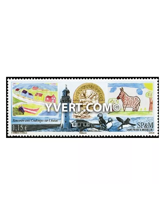 n° 1051 -  Timbre Saint-Pierre et Miquelon Poste