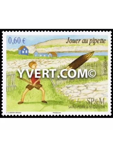 n° 1052 -  Timbre Saint-Pierre et Miquelon Poste 2