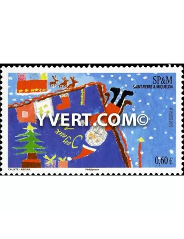 n° 1057 -  Timbre Saint-Pierre et Miquelon Poste 2