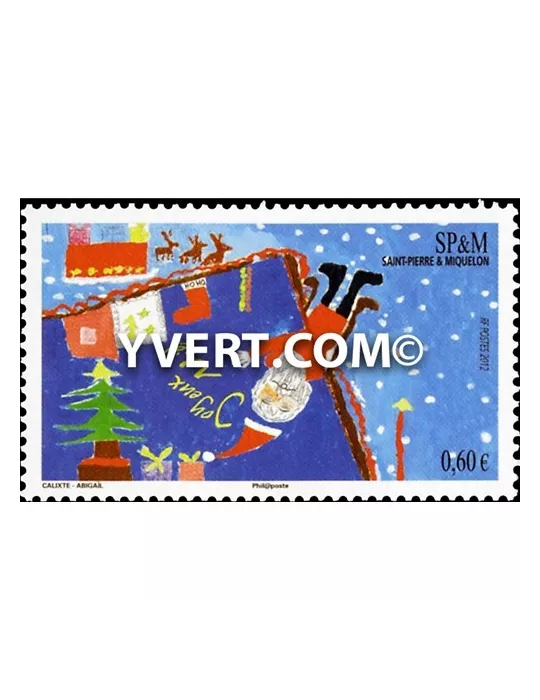 n° 1057 -  Timbre Saint-Pierre et Miquelon Poste
