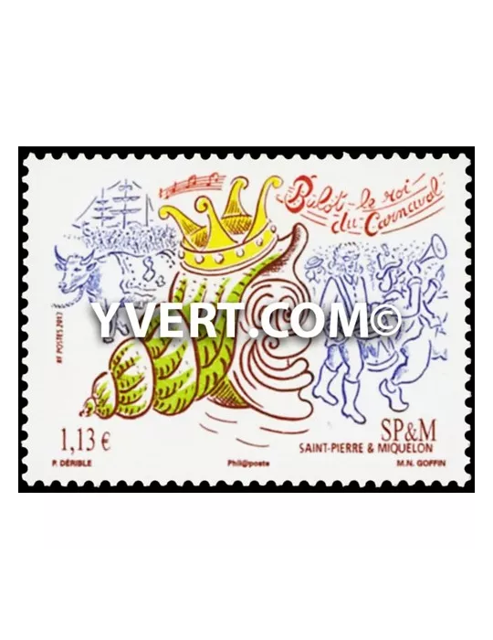 n° 1060 -  Timbre Saint-Pierre et Miquelon Poste