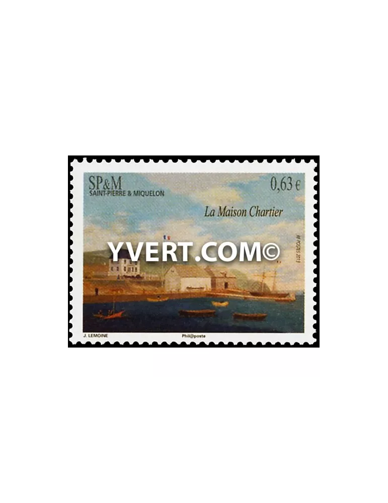 n° 1061 -  Timbre Saint-Pierre et Miquelon Poste
