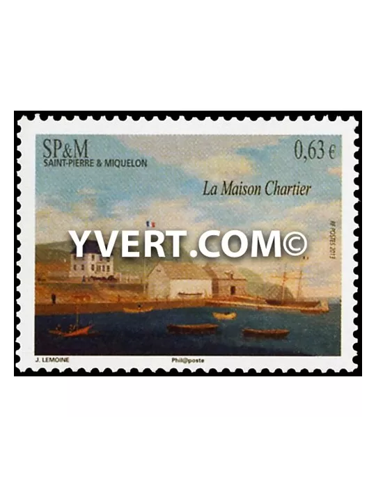 n° 1061 -  Timbre Saint-Pierre et Miquelon Poste