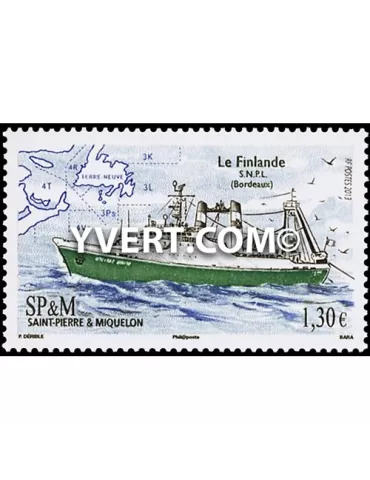 n° 1066 -  Timbre Saint-Pierre et Miquelon Poste 2