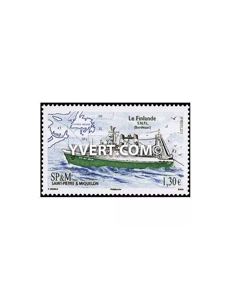 n° 1066 -  Timbre Saint-Pierre et Miquelon Poste