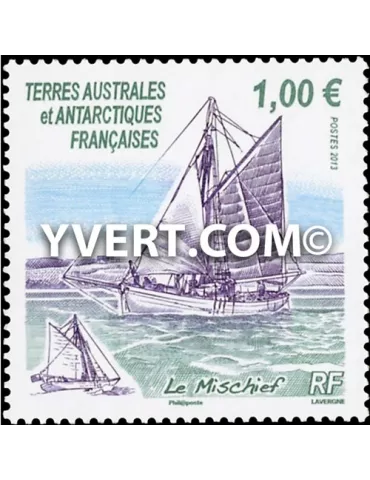 n° 642 -  Timbre TAAF Poste 2
