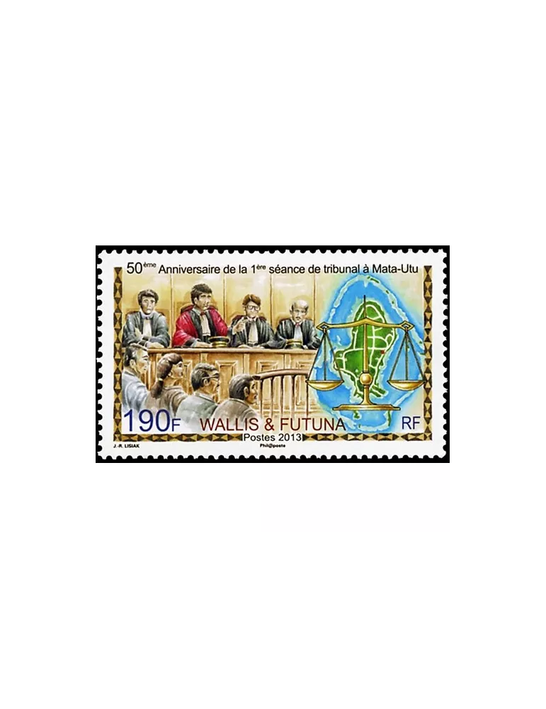 n° 786 -  Timbre Wallis et Futuna Poste