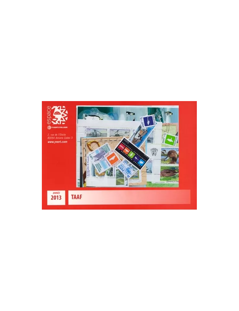 n° 641/F685 - Timbre TAAF Année complète (2013)