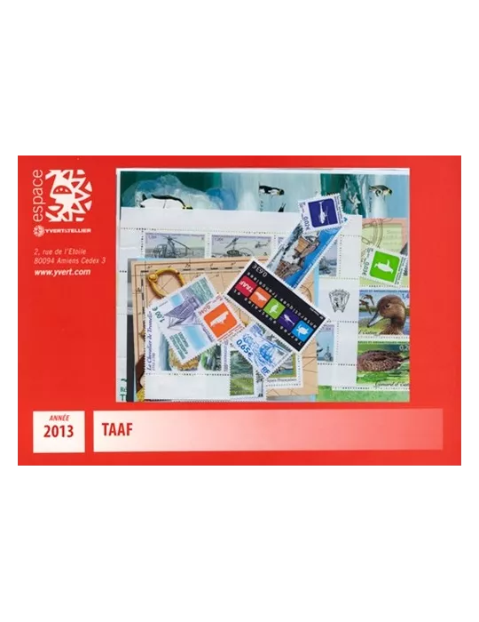 n° 641/F685 - Timbre TAAF Année complète (2013)