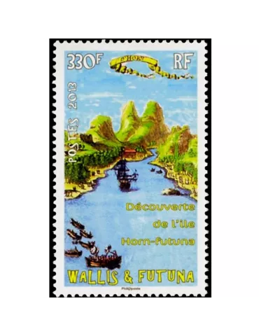n° 787 - Timbre Wallis et Futuna Poste 2