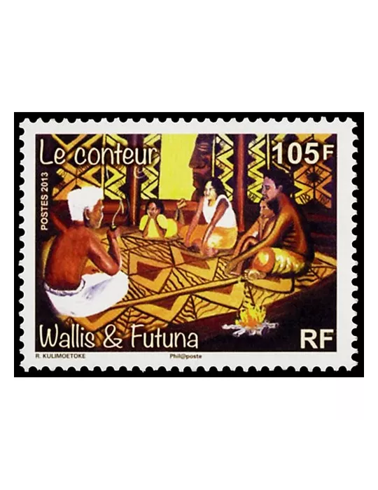 n° 788/789 - Timbre Wallis et Futuna Poste