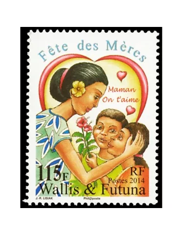 n° 815 - Timbre Wallis et Futuna Poste 2