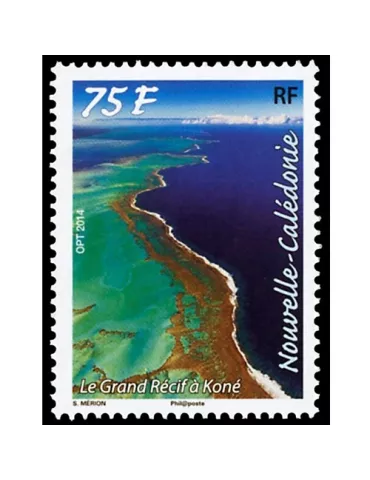 n° 1217 - Timbre Nelle-Calédonie Poste 2