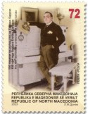 n° 997/998 - Timbre MACEDOINE Poste