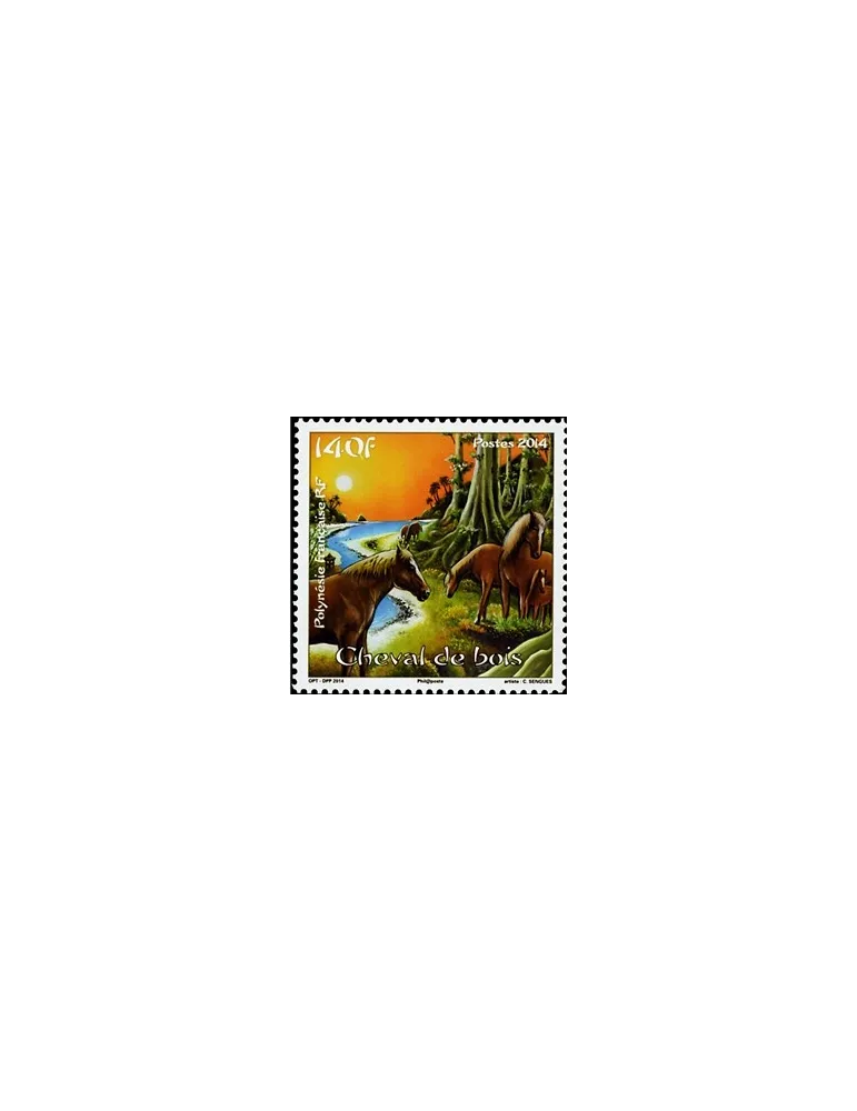n° 1053 - Timbre Polynésie Poste