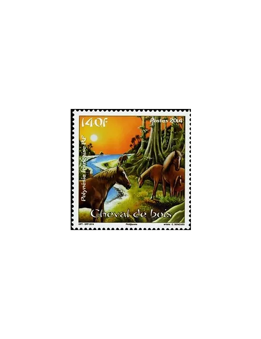 n° 1053 - Timbre Polynésie Poste