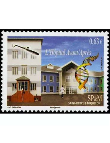 n° 1082 - Timbre Saint-Pierre et Miquelon Poste 2