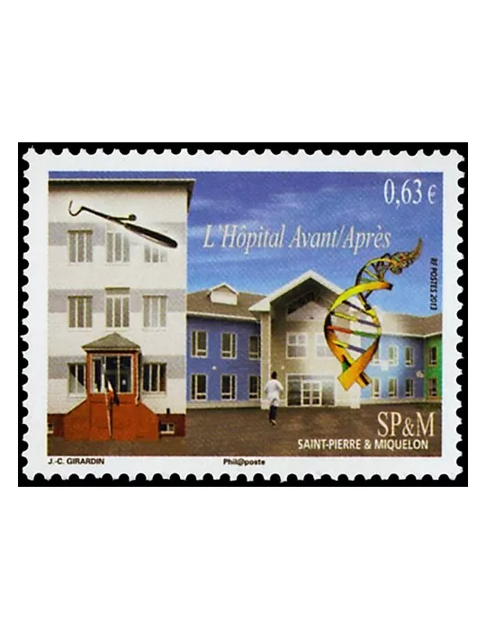 n° 1082 - Timbre Saint-Pierre et Miquelon Poste