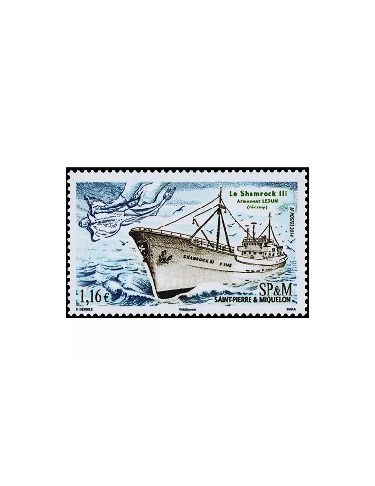 n° 1099 - Timbre Saint-Pierre et Miquelon Poste