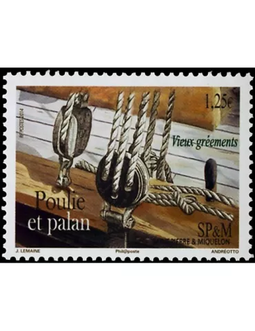 n° 1100 - Timbre Saint-Pierre et Miquelon Poste 2
