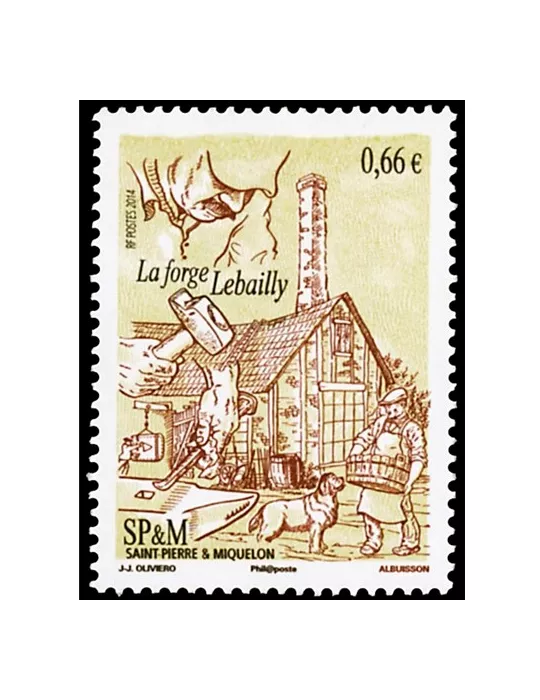 n° 1108 - Timbre Saint-Pierre et Miquelon Poste