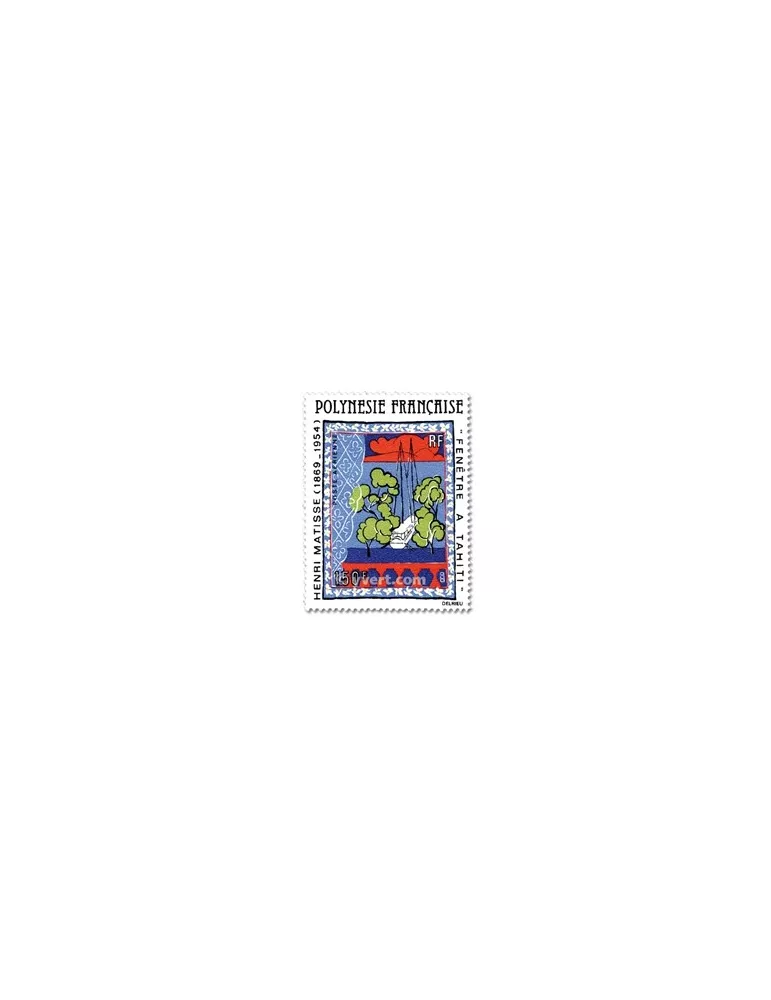 n° 153 -  Timbre Polynésie Poste aérienne