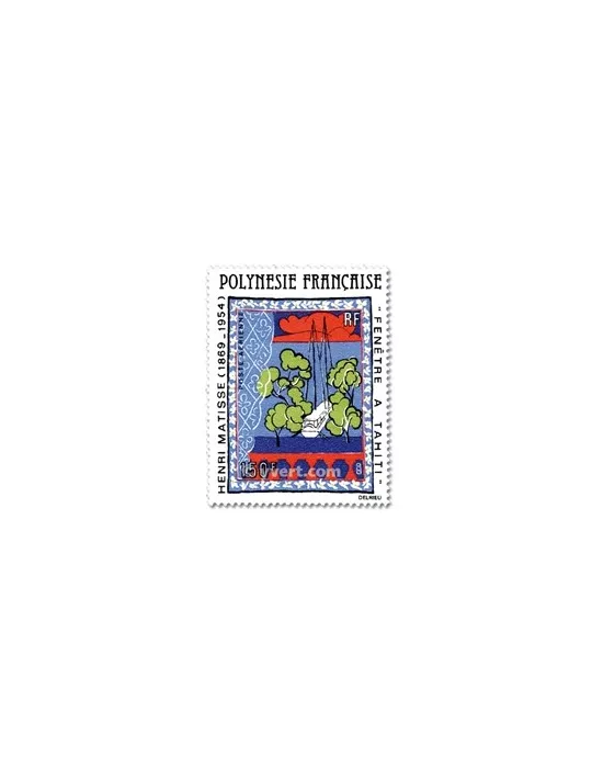 n° 153 -  Timbre Polynésie Poste aérienne