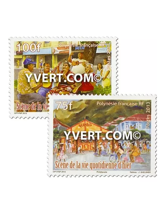 n° 1013/1014 -  Timbre Polynésie Poste