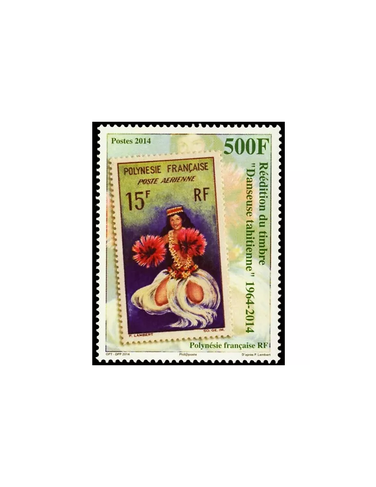 n° 1077 - Timbre Polynésie Poste