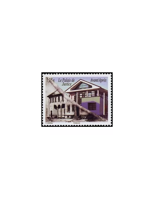 n° 1111 - Timbre Saint-Pierre et Miquelon Poste