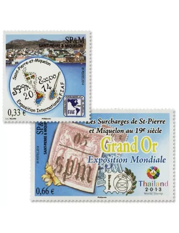 n° 1116/1117 - Timbre Saint-Pierre et Miquelon Poste 2