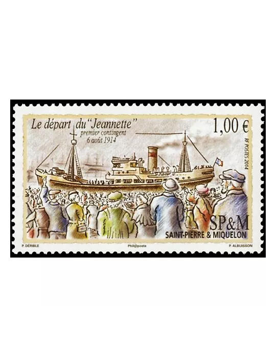n° 1121 - Timbre Saint-Pierre et Miquelon Poste