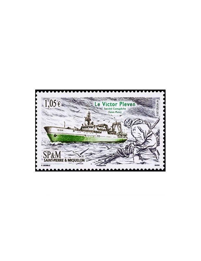 n° 1126 - Timbre Saint-Pierre et Miquelon Poste
