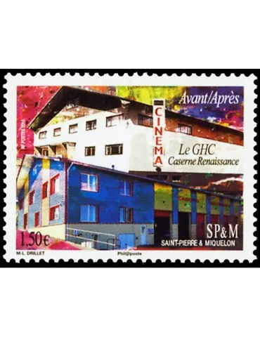 n° 1132 - Timbre Saint-Pierre et Miquelon Poste 2