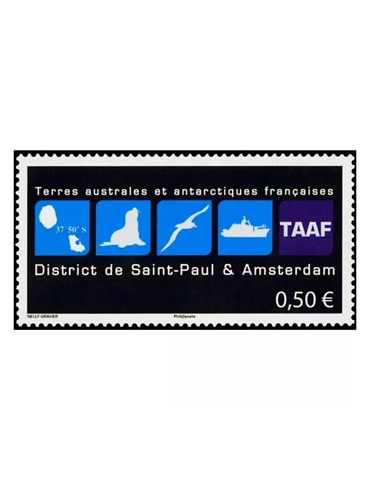 n° 741 - Timbre TAAF Poste