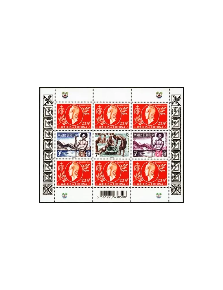 n° F828 - Timbre Wallis et Futuna Poste