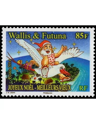 n° 832 - Timbre Wallis et Futuna Poste 2