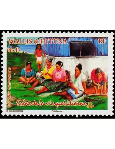 n° 833 - Timbre Wallis et Futuna Poste 2