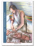 n° 2126/2127 - Timbre MALTE Poste