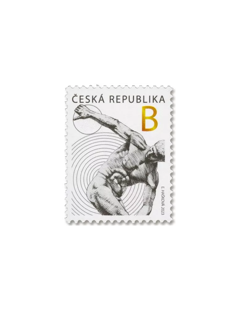 n° 1058 - Timbre TCHEQUE (République) Poste
