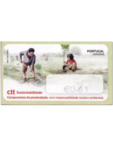 n° 259 - Timbre PORTUGAL Timbres de distributeurs