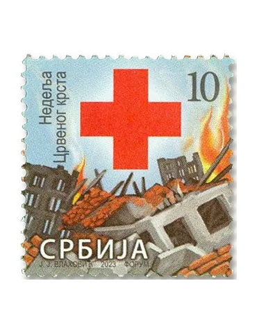 n° 90 - Timbre SERBIE Timbres de bienfaisance