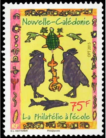 n° 1240  - Timbre Nelle-Calédonie Poste