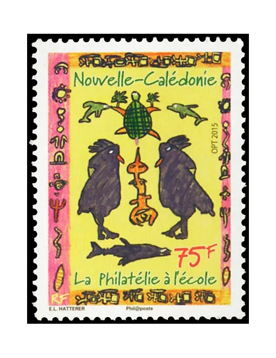 n° 1240  - Timbre Nelle-Calédonie Poste