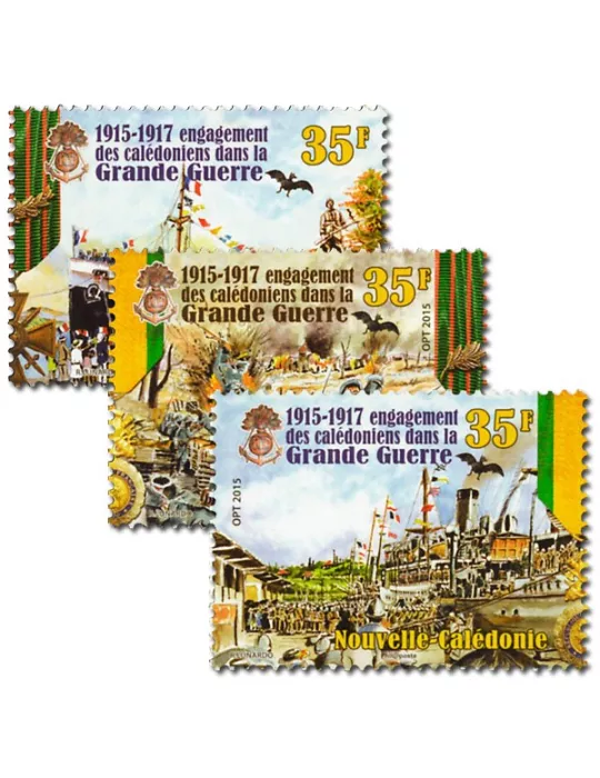 n° 1241/1243  - Timbre Nelle-Calédonie Poste