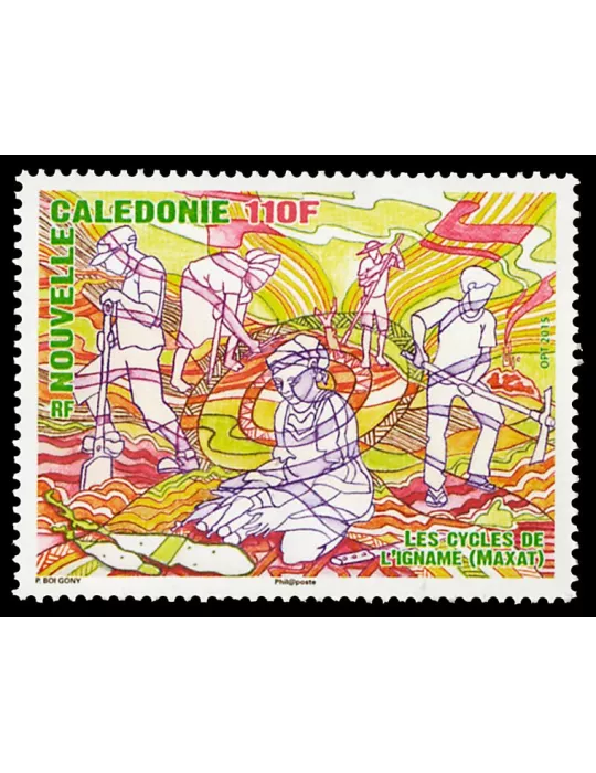 n° 1247  - Timbre Nelle-Calédonie Poste